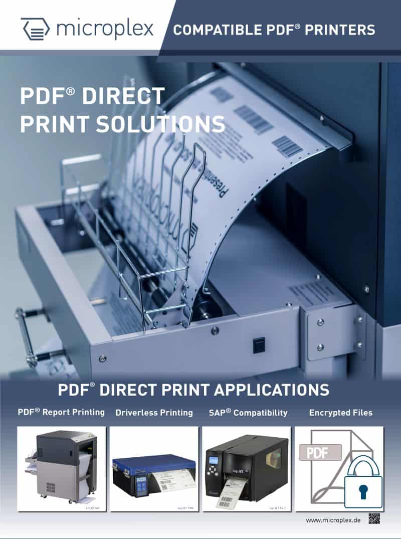 PDF Direct Print with Microplex